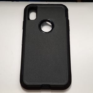 case for iphone xs max 6.5" color black new